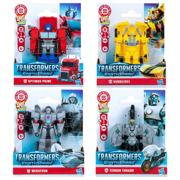 Figurină Hasbro Transformers EarthSpark 1-Step Smash Change 6+ / Multicolor photo 1