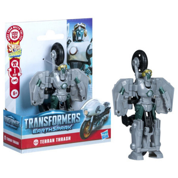 Figurină Hasbro Transformers EarthSpark 1-Step Smash Change 6+ / Multicolor photo 4