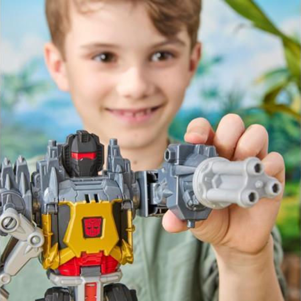 Фигурка Hasbro Transformers Chomp & Battle Grimlock 6+ / Серый photo 3