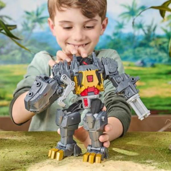 Фигурка Hasbro Transformers Chomp & Battle Grimlock 6+ / Серый photo 5
