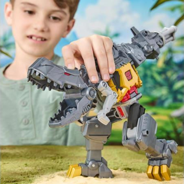 Фигурка Hasbro Transformers Chomp & Battle Grimlock 6+ / Серый photo 7