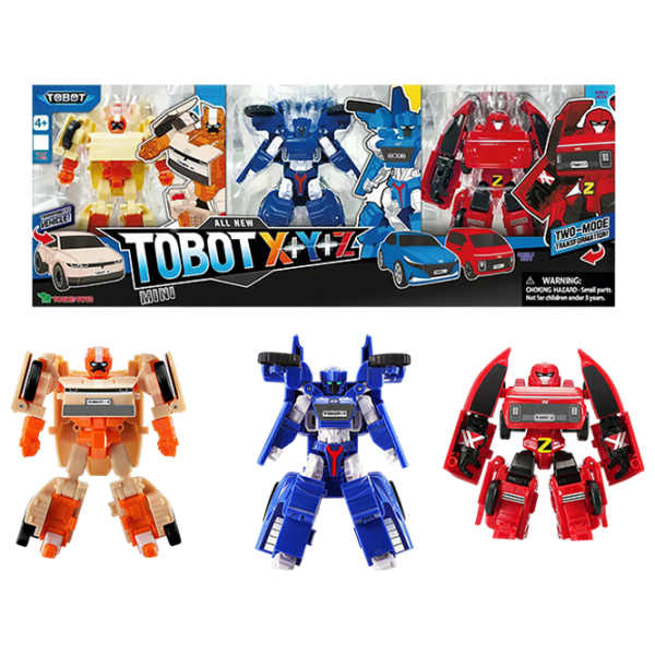 Набор фигурок Tobot Mini X+Y+Z 4+ / Разноцветный photo 1