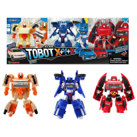 Set figurine Tobot Mini X+Y+Z 4+ / Multicolor