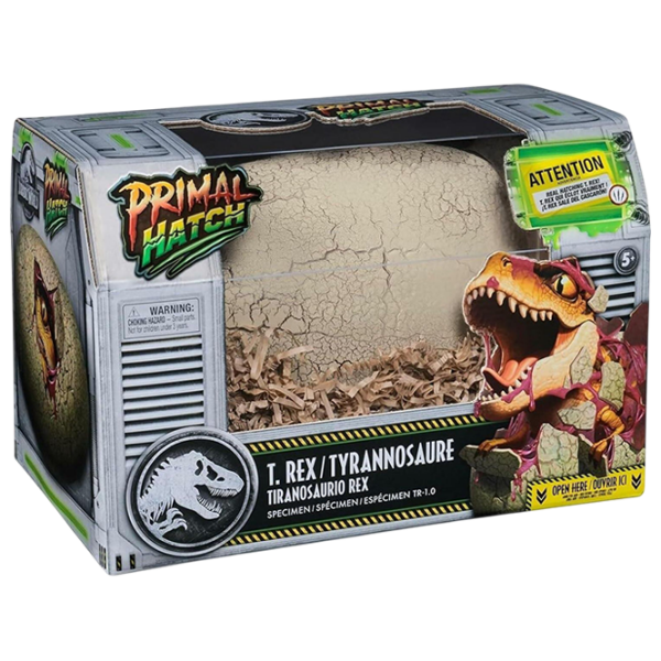 Jucărie interactivă Primal Hatch T. Rex 6072462 Orange Pentru copii, 5+ photo 1