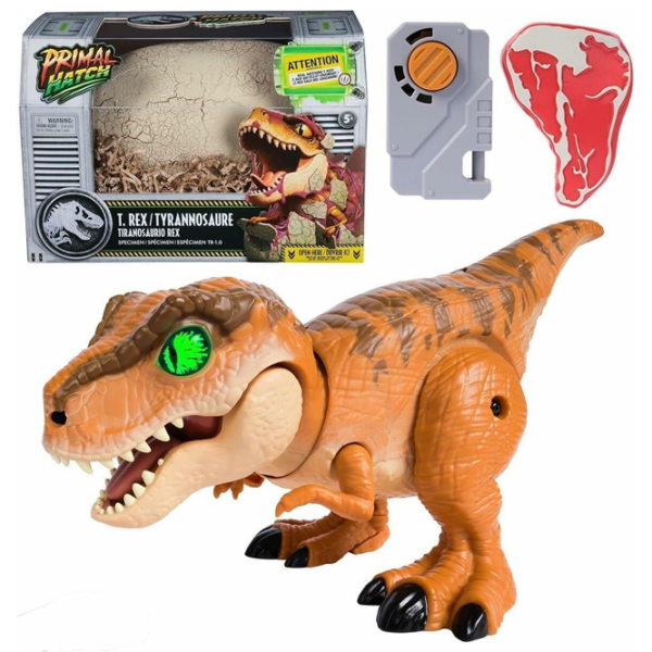 Jucărie interactivă Primal Hatch T. Rex 6072462 Orange Pentru copii, 5+ photo 2