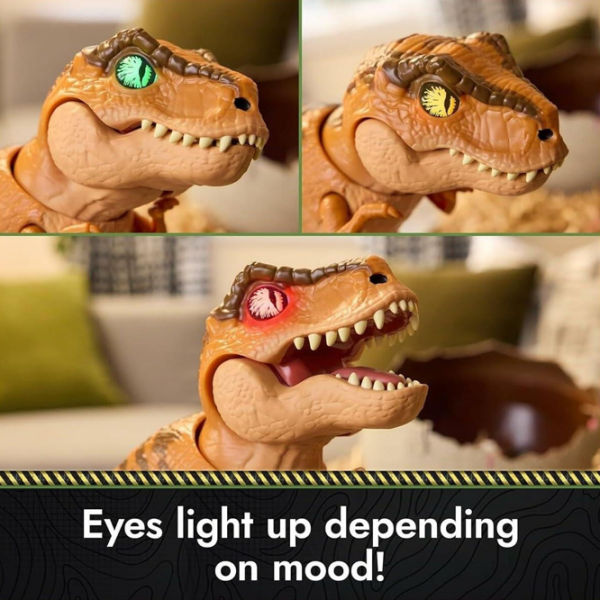 Jucărie interactivă Primal Hatch T. Rex 6072462 Orange Pentru copii, 5+ photo 6