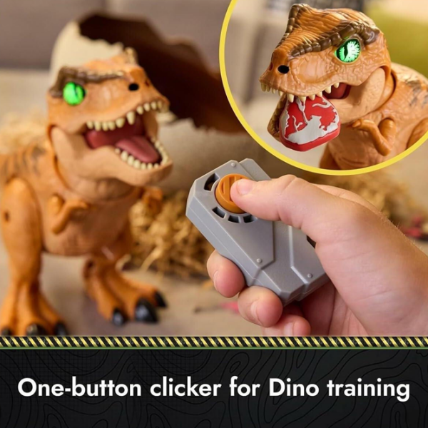 Jucărie interactivă Primal Hatch T. Rex 6072462 Orange Pentru copii, 5+ photo 8