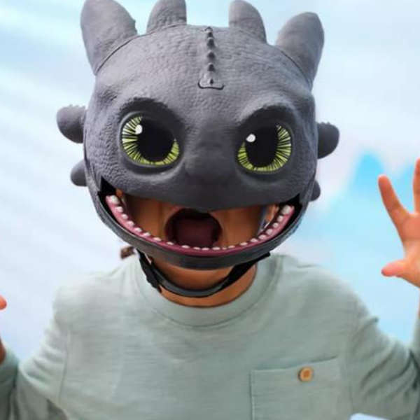 Интерактивная игрушка Spin Master How to Train Your Dragon Blast And Roar Toothless Mask 6072832 Черный Для детей, 4+ photo 3