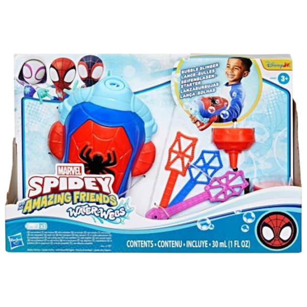 Интерактивная игрушка Hasbro Marvel Spidey Bubble Slinger G0660 Синий Для детей, 5+ photo 1