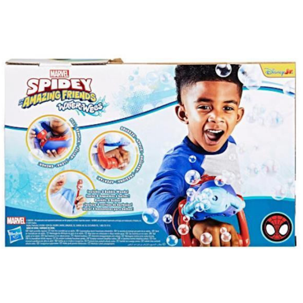 Интерактивная игрушка Hasbro Marvel Spidey Bubble Slinger G0660 Синий Для детей, 5+ photo 5