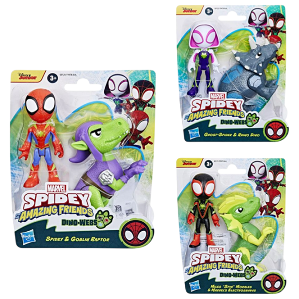 Set figurine Hasbro Marvel Dino-Webs 3+ / Multicolor photo 1
