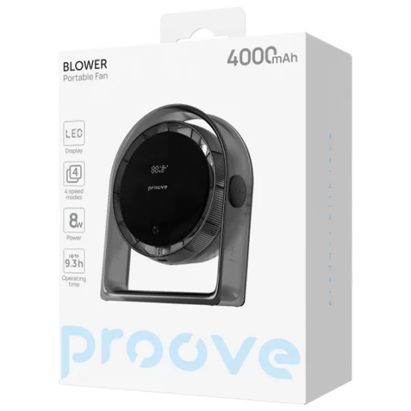 Ventilator Proove Blower Black 8 W, Senzor, Numărul de viteze: 4 photo 4