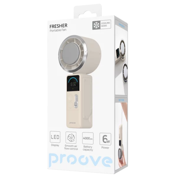 Вентилятор Proove Fresher Бежевый 6 Вт, Механическое, Количество скоростей:  photo 4