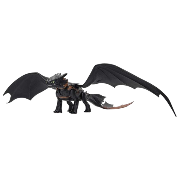 Figurină Spin Master How to Train Your Dragon Plasma Blast Nightfury 4+ / Black photo 1