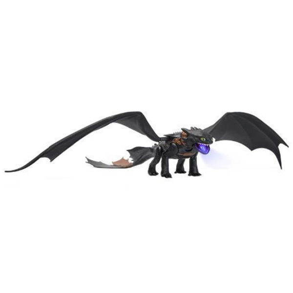 Figurină Spin Master How to Train Your Dragon Plasma Blast Nightfury 4+ / Black photo 4