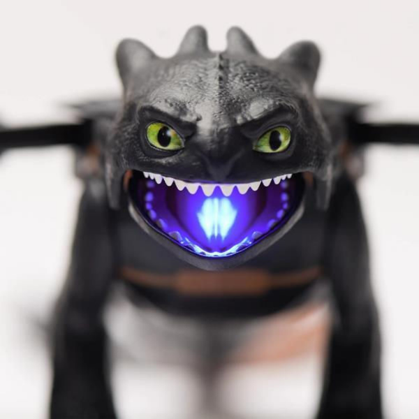 Figurină Spin Master How to Train Your Dragon Plasma Blast Nightfury 4+ / Black photo 5