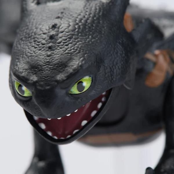 Figurină Spin Master How to Train Your Dragon Plasma Blast Nightfury 4+ / Black photo 6
