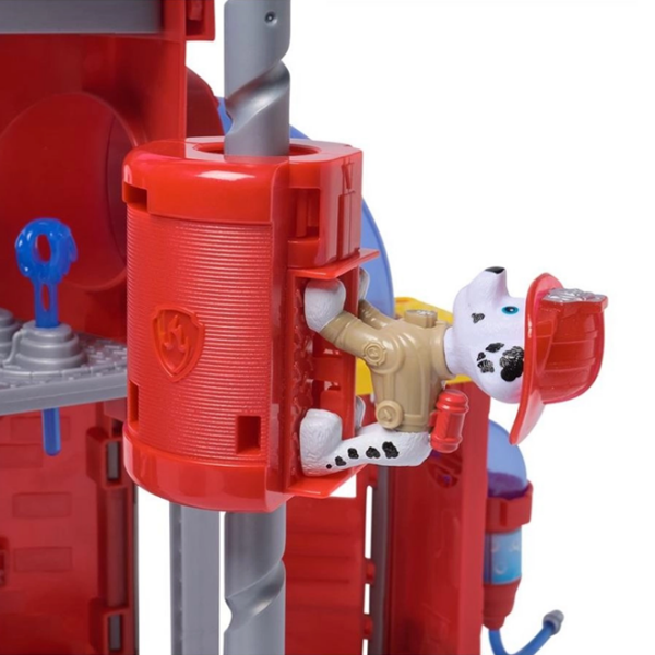 Игровой набор Spin Master Paw Patrol Пожарная станция Маршала 6073760 Красный Для детей, 3+ photo 4