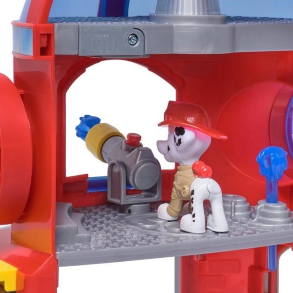 Игровой набор Spin Master Paw Patrol Пожарная станция Маршала 6073760 Красный Для детей, 3+ photo 5