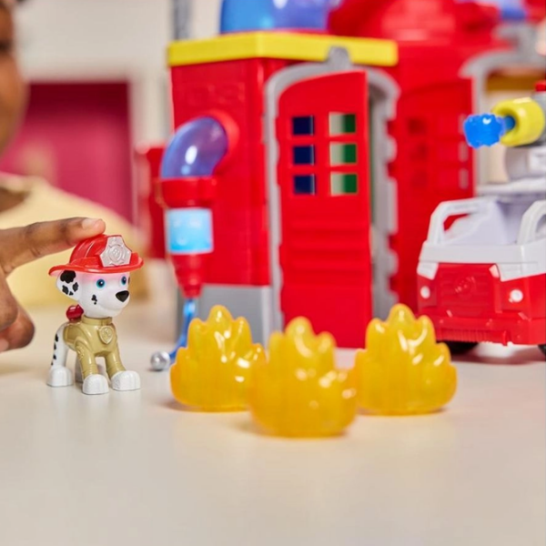 Игровой набор Spin Master Paw Patrol Пожарная станция Маршала 6073760 Красный Для детей, 3+ photo 7