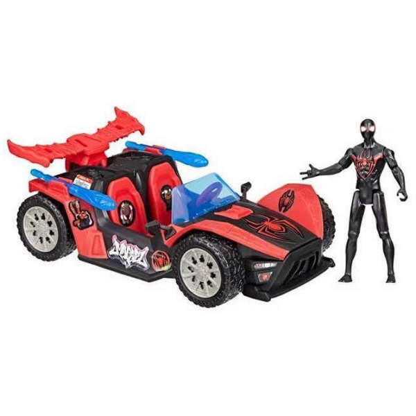 Игровой набор Hasbro Marvel Spider mobile and Miles Morales G0736 Черный Для мальчиков, 4+ photo 2