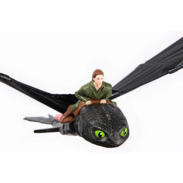 Интерактивная игрушка Spin Master How to Train Your Dragon Real Flying Toothless 6074369 Черный Для детей, 4+ photo 5