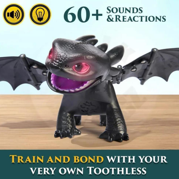 Интерактивная игрушка Spin Master How to Train Your Dragon Tame and Train 6072727 Черный Для детей, 4+ photo 7