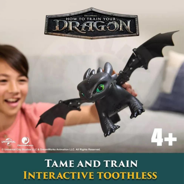 Интерактивная игрушка Spin Master How to Train Your Dragon Tame and Train 6072727 Черный Для детей, 4+ photo 10