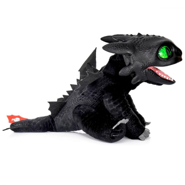 Интерактивная игрушка Real FX How to Train Your Dragon Toothless Puppetronic HTTYD100101 Черный Для детей, 6+ photo 3