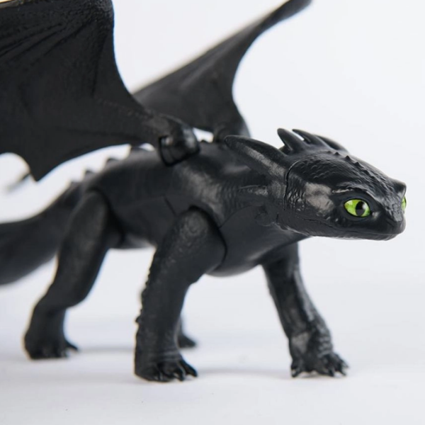 Figurină Spin Master How to Train Your Dragon Toothless 4+ / Black photo 6