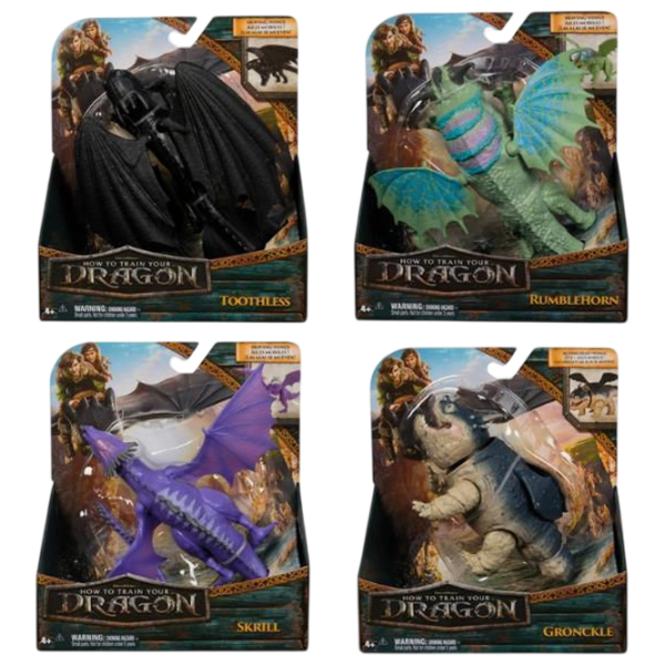 Figurină Spin Master How to Train Your Dragon Small Dragons 4+ / Multicolor photo 1