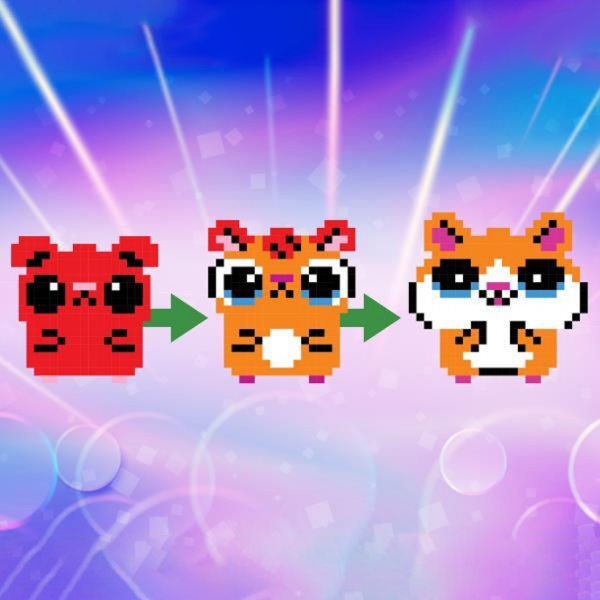 Интерактивная игрушка Spin Master Bitzee Hamster 6072283 Фиолетовый Для детей, 5+ photo 4