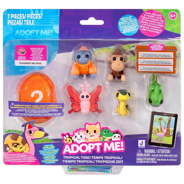 Интерактивная игрушка Roblox Adopt Me! Pets Multipack AME0017-6 Разноцветный Для детей, 6+ photo 1