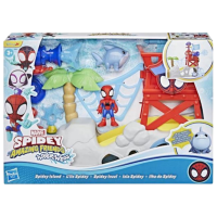 Игровой набор Hasbro Marvel Spidey Island G0665 Красный Для детей, 3+
