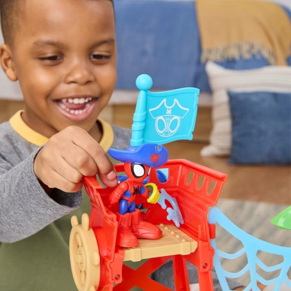 Игровой набор Hasbro Marvel Spidey Island G0665 Красный Для детей, 3+ photo 6
