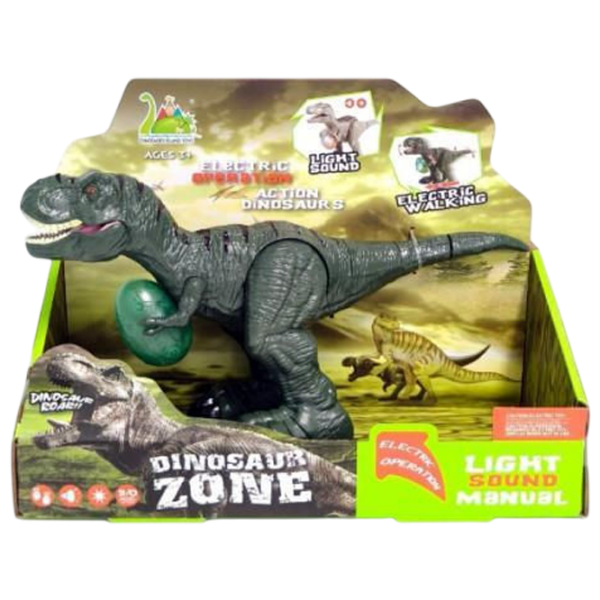 Figurină Dinoisland Dinosaur Zone Tyrannosaurus Rex 3+ / Green photo 1