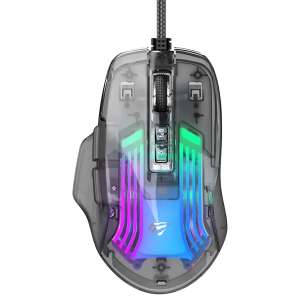 Мышь Havit MS1011SE Черный Проводная / 7200 dpi photo 1