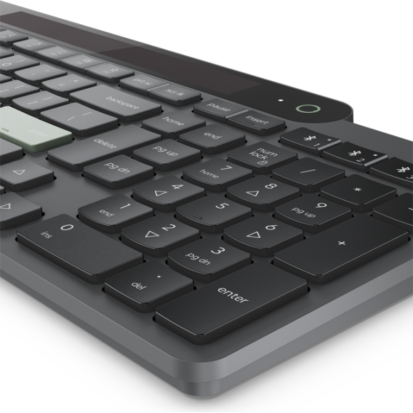 Tastatură Lenovo Self-Charging Black Home and Office, Fără fir photo 4