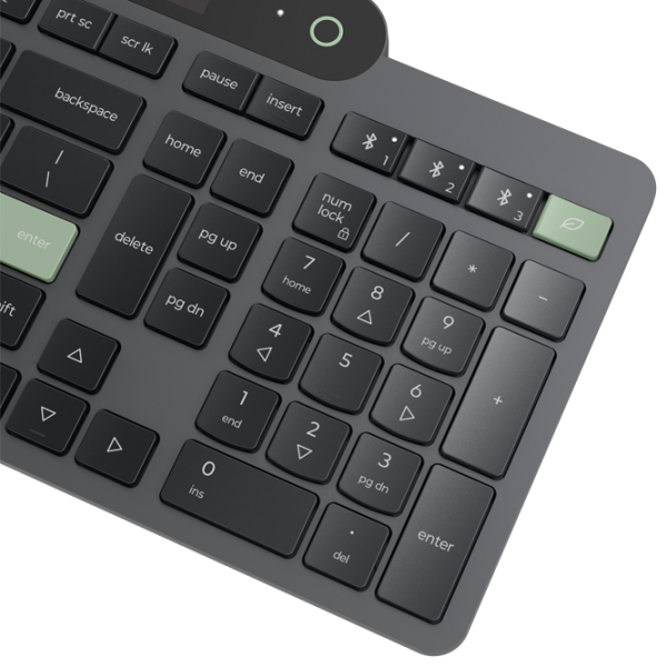 Tastatură Lenovo Self-Charging Black Home and Office, Fără fir photo 5