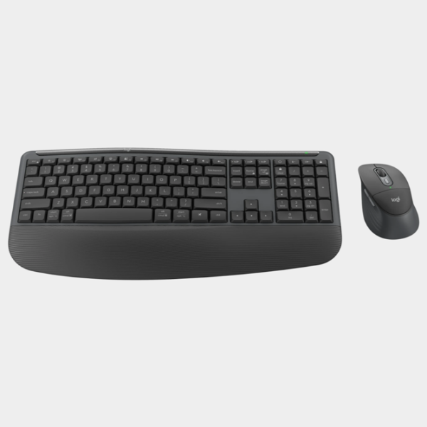 Tastatura & Mouse Logitech Signature Comfort Plus Combo Black Home and Office, Fără fir photo 2
