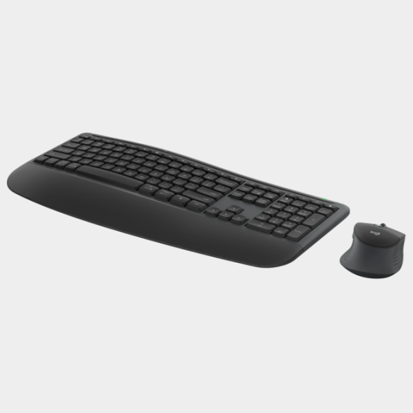 Tastatura & Mouse Logitech Signature Comfort Plus Combo Black Home and Office, Fără fir photo 3
