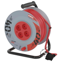 Prelungitor pe tambur EMOS P09240M 40 m Red 