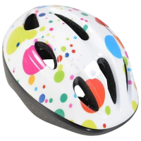 Cască de protecție Moni Y03 Dots White Multicolor White Multicolor