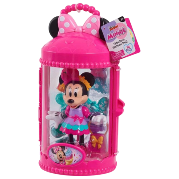 Игровой набор IMC Toys Disney Minnie Mouse Fabulous Doll Sweet Party 89992 Розовый Для девочек, 3+ photo 1