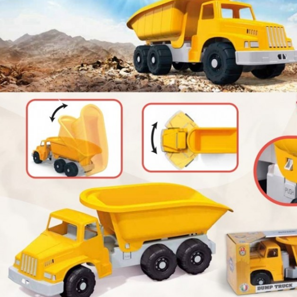 Грузовик Androni Giocattoni Dump Truck 6090-000G
Разноцветный
Желтый  photo 5