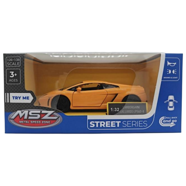 Mașină MSZ Lamborghini Gallardo LP560-4 68329
Black
Orange