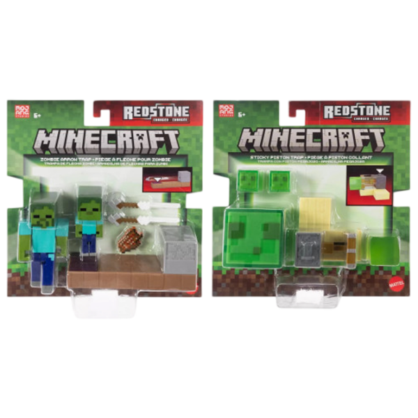 Набор фигурок Mattel Minecraft Zombie Arrow Trap 6+ / Разноцветный photo 1