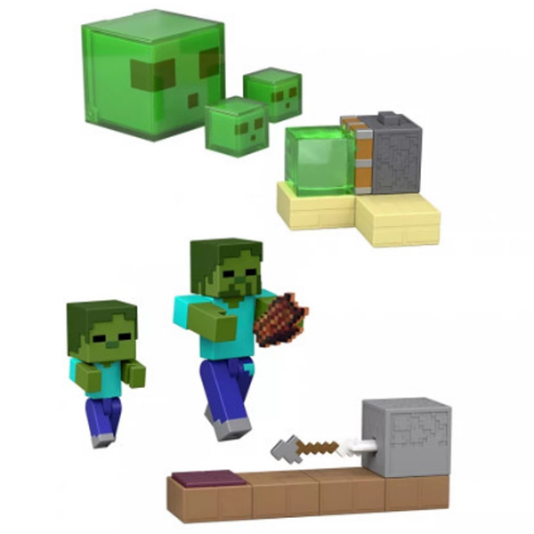 Набор фигурок Mattel Minecraft Zombie Arrow Trap 6+ / Разноцветный photo 3