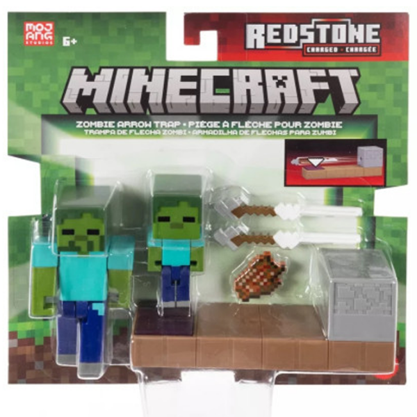 Набор фигурок Mattel Minecraft Zombie Arrow Trap 6+ / Разноцветный photo 8