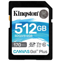 SD Kingston Canvas Go! Plus 512 GB 